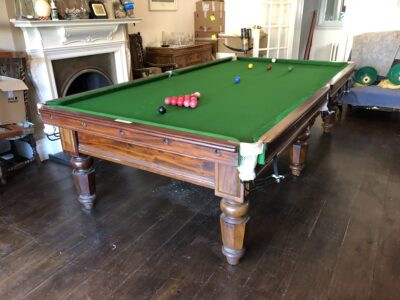 10ft Antique Victorian Thurston mahogany table