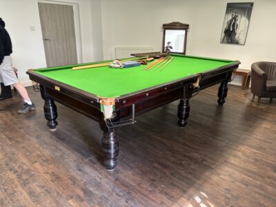 10ft Antique Edwardian EJ Riley mahogany table