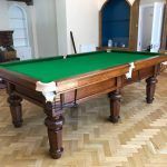 8ft Bespoke Oak Snooker Table