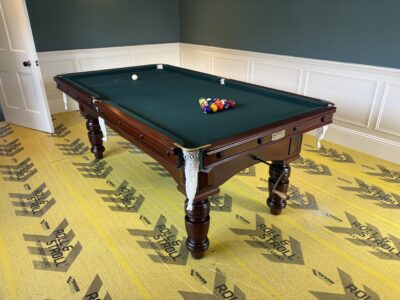 6ft Antique Stevens & Sons Mahogany billiard/dining table