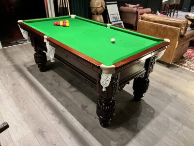 6ft Antique Victorian George Wright & Co Snooker/pool table