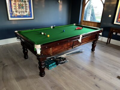 Antique Victorian George Edwards mahogany 7ft table