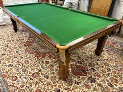Antique Riley 8ft billiard/dining table oak