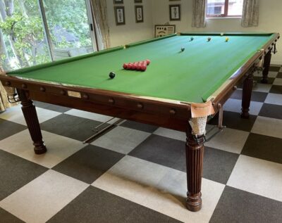 12ft Regency Mahogany Snooker/Billiard table by Gillows