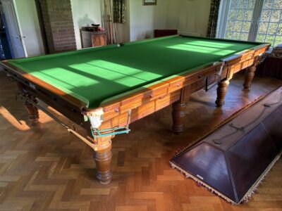 Mahogany Thurston & Co 12ft table C.1900