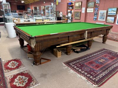 Edwardian Orme & Son burr walnut 12ft table